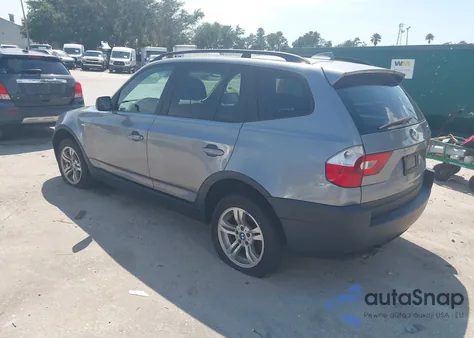 2005 BMW X3 3.0I из США, поврежденный, VIN WBXPA93455WD12842